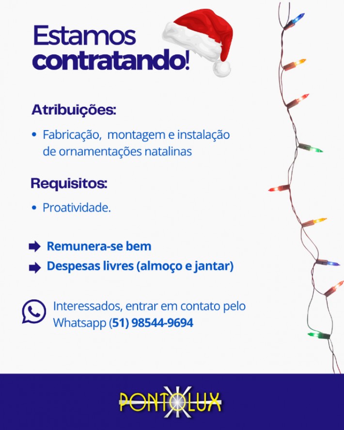 Postagem de Pontolux – Iluminação e Material Elétrico