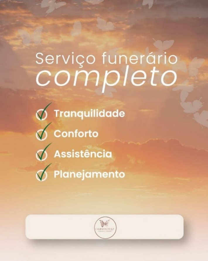Postagem de Funerária & Memorial Caminhos de Luz