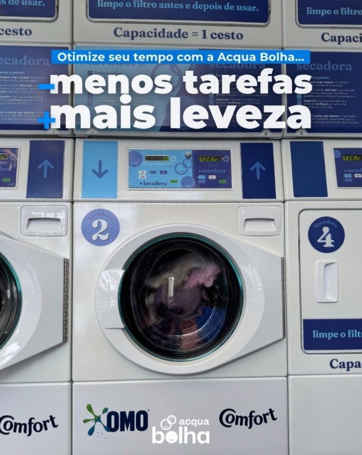 Postagem de Acqua Bolha Lavanderia