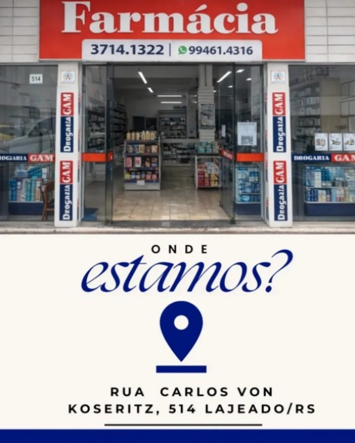 Postagem de Drogaria GAM