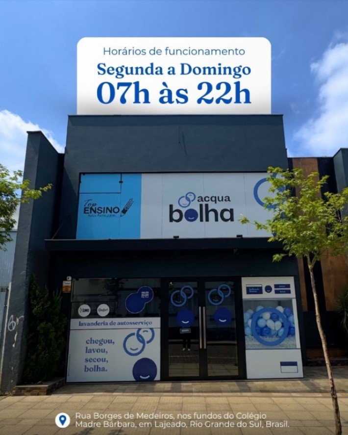 Postagem de Acqua Bolha Lavanderia