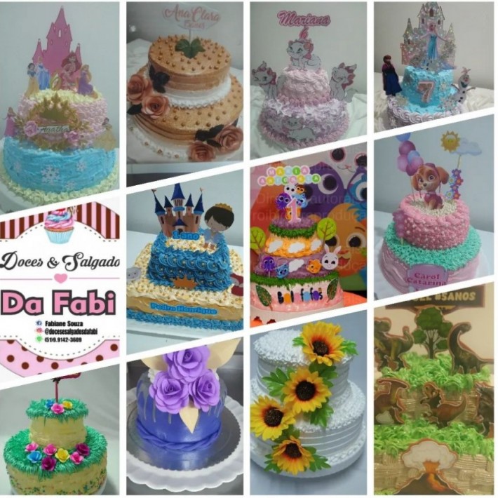 Postagem de Doces e Salgados da Fabi