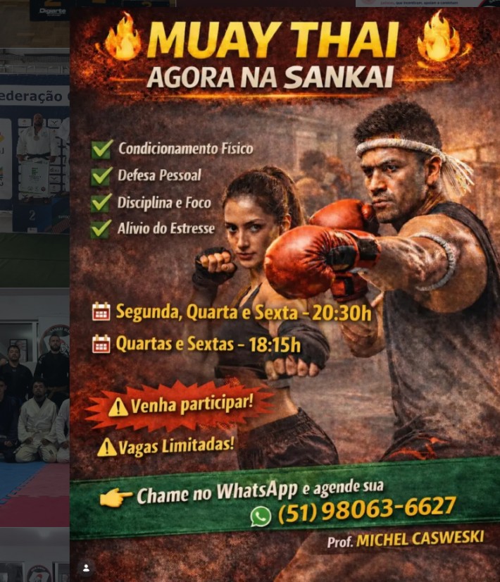 Postagem de Sankai Judô