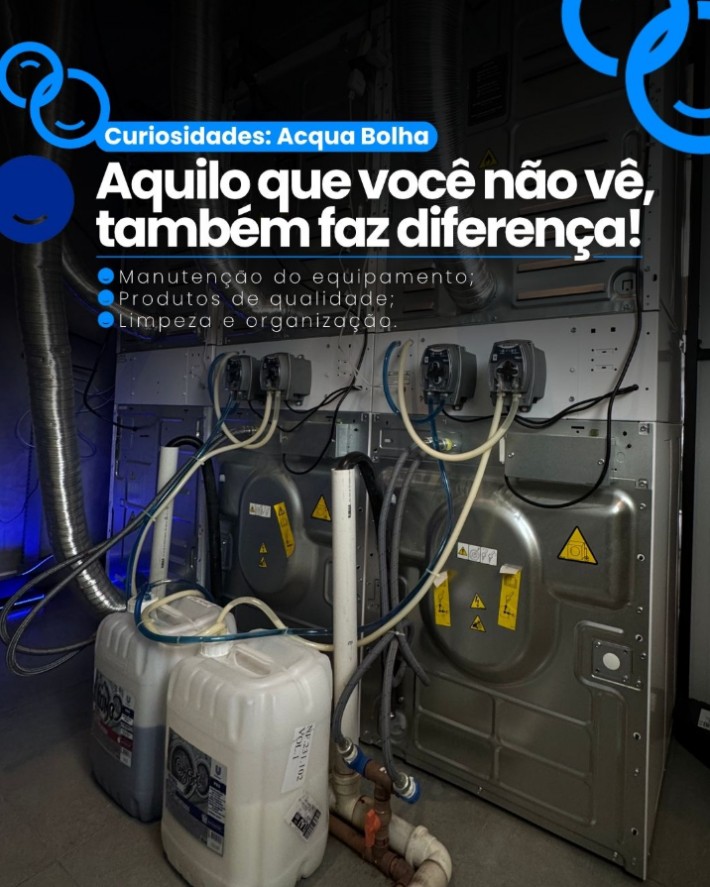 Postagem de Acqua Bolha Lavanderia