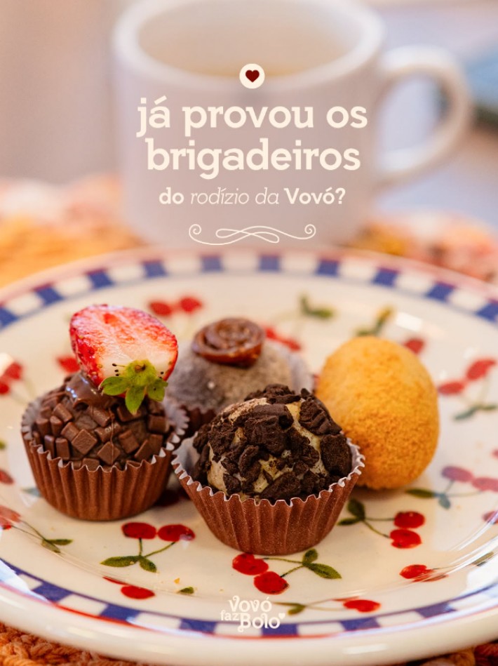 Postagem de Vovó faz Bolo