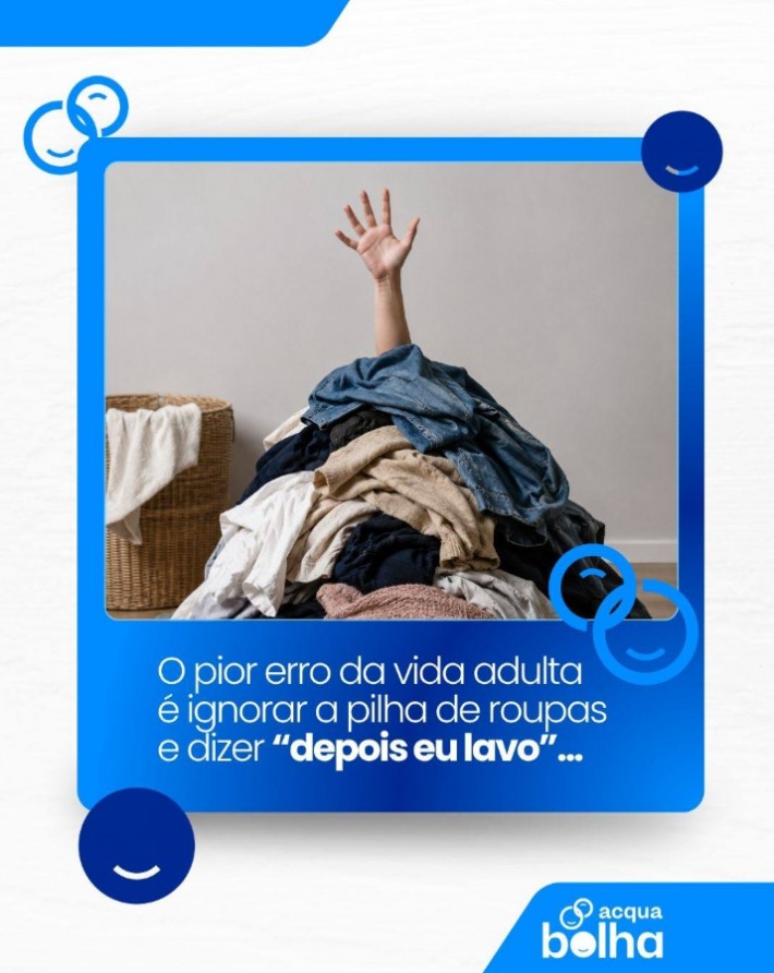 Postagem de Acqua Bolha Lavanderia
