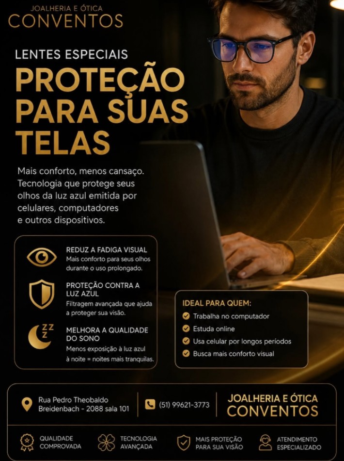 Postagem de Joalheria e Ótica Conventos