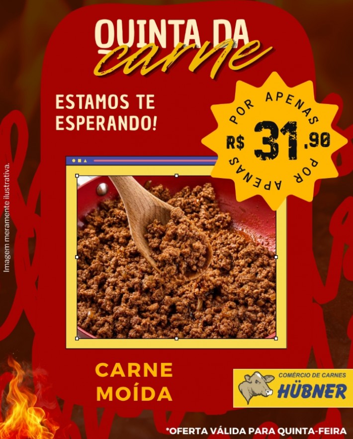 Postagem de Comércio de Carnes Hübner