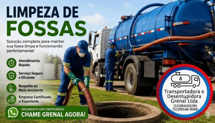 Postagem de Transportadora e Desentupidora Grenal