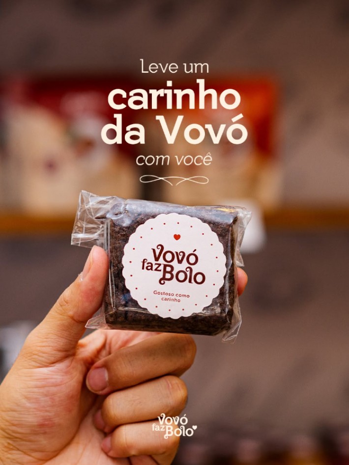 Postagem de Vovó faz Bolo