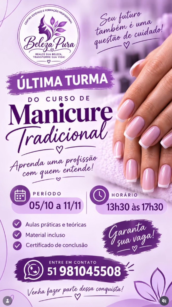 Postagem de Beleza Pura