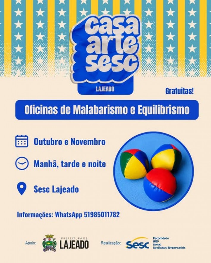 Postagem de SESC Lajeado