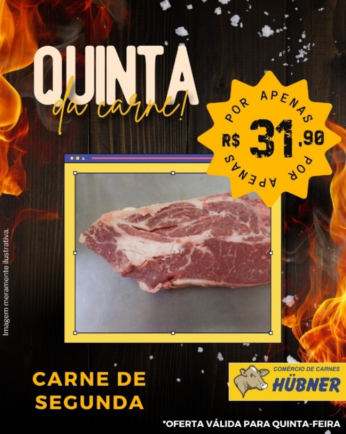 Postagem de Comércio de Carnes Hübner