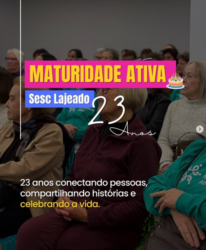 Postagem de SESC Lajeado