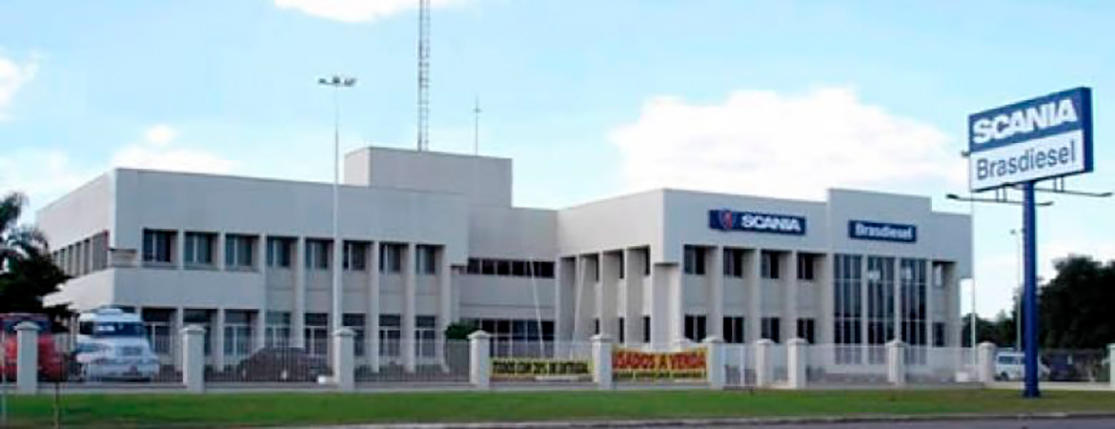 Banner Brasdiesel – Concessionária Scania