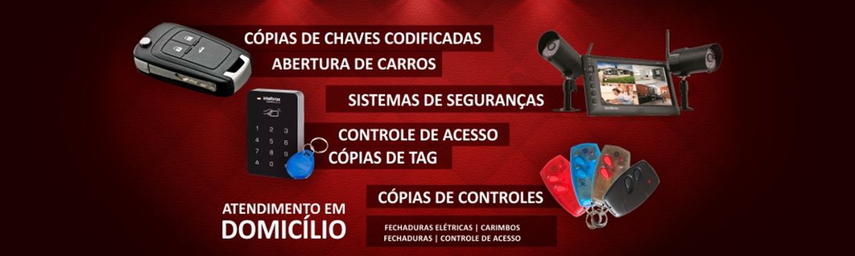 Banner Demarchi – Chaveiro, Tecnologia e Segurança