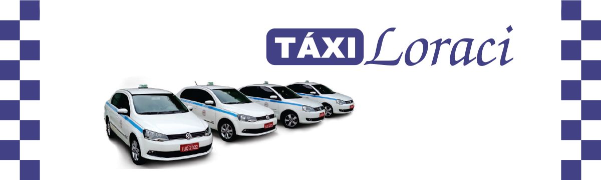 Banner Táxi da Loraci – Posto Faleiro