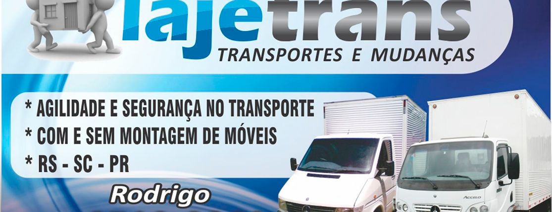Banner Lajetrans Transportes e Mudanças