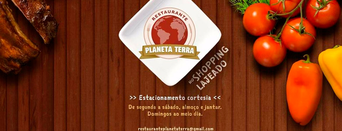 Banner Restaurante Planeta Terra