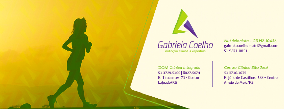 Banner Nutricionista Gabriela Coelho