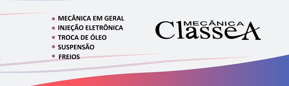 Banner Mecânica Classe a