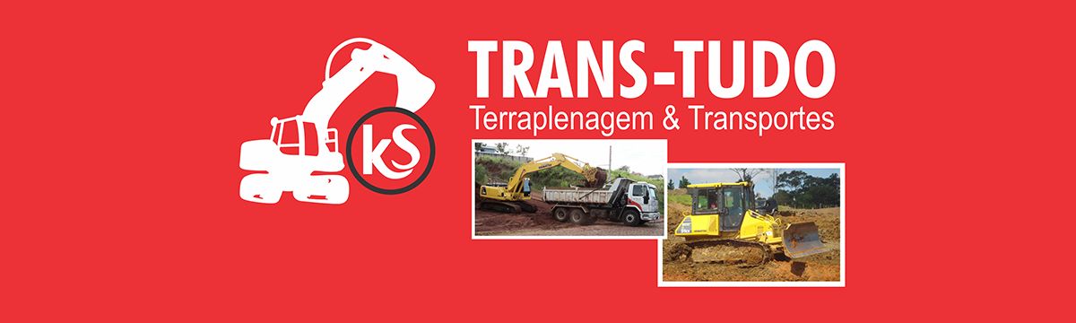 Banner KS Trans-tudo – Terraplenagem e Transportes