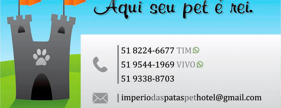 Banner Império das Patas – Pet Shop