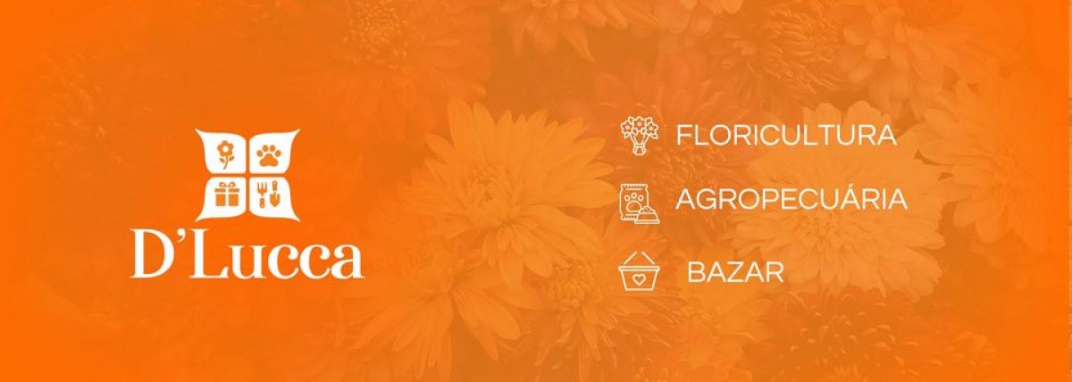 Banner D’Lucca – Agropecuária & Floricultura