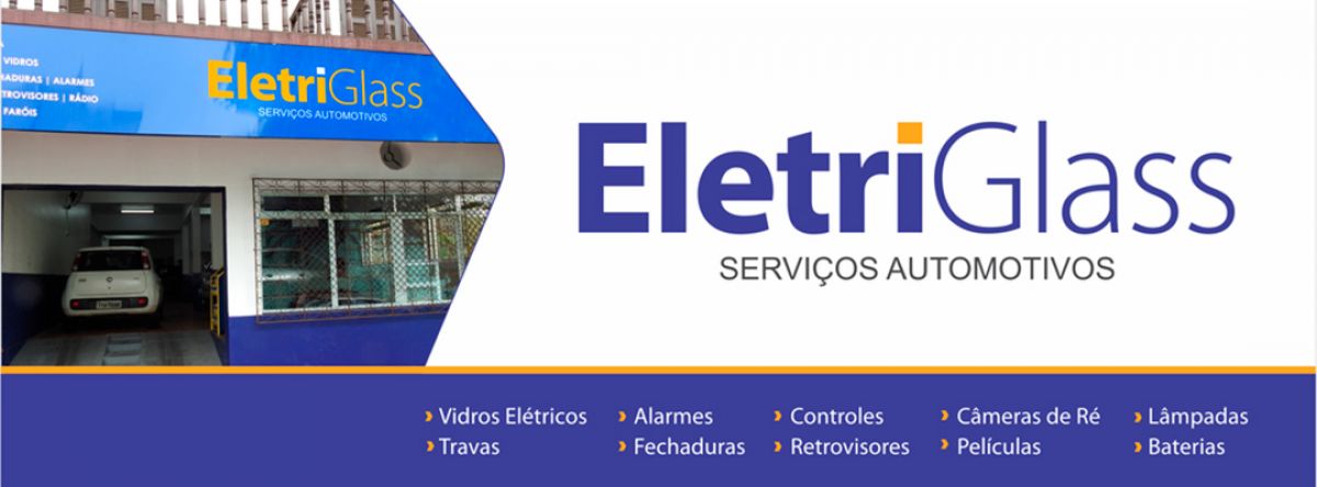 Banner EletriGlass – Serviços Automotivos