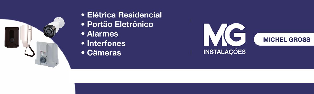 Banner Michel Gross – Elétrica Residencial