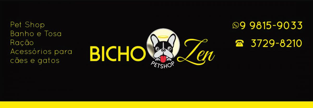 Banner Pet Shop Bicho Zen