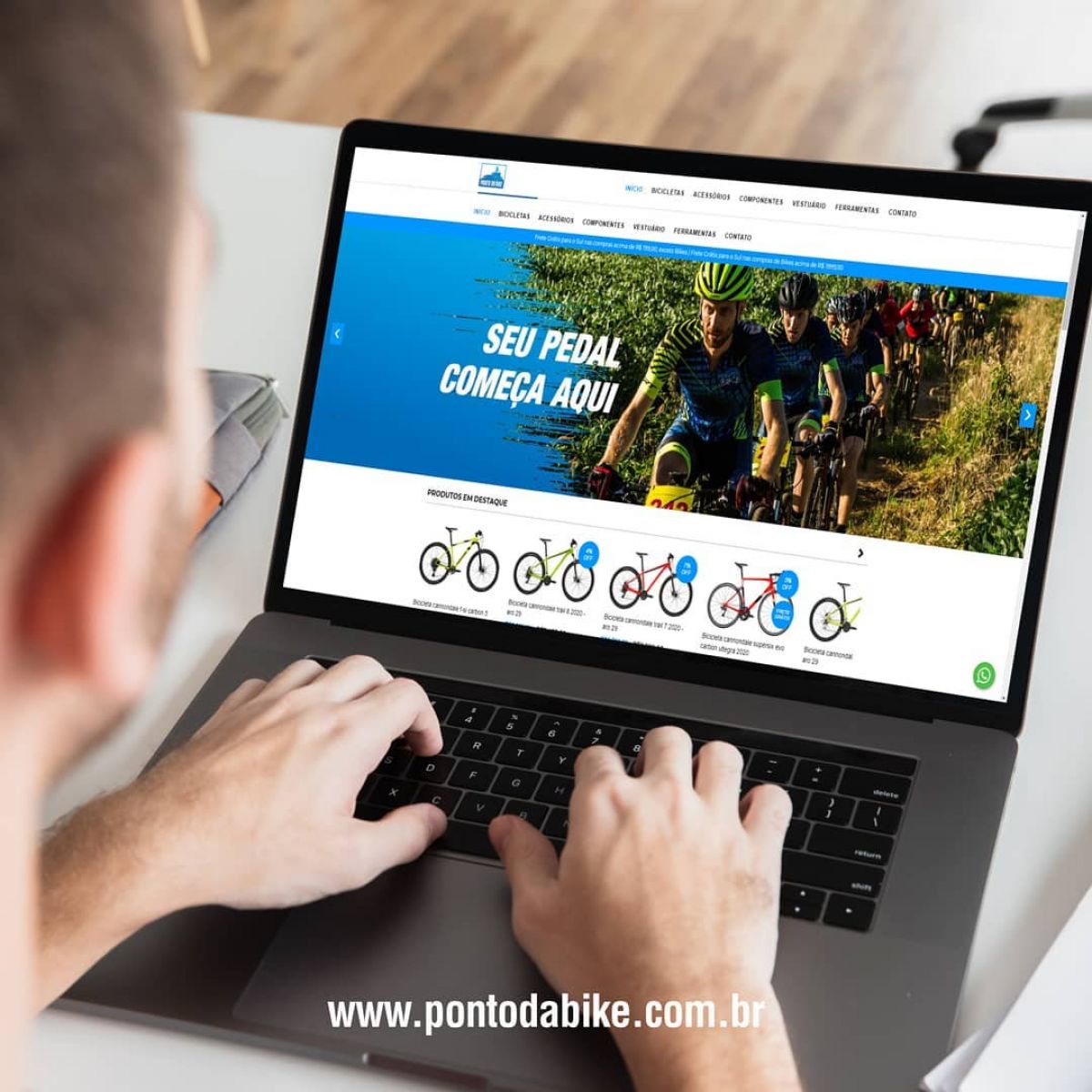 Banner Ponto da Bike – Bicicletas