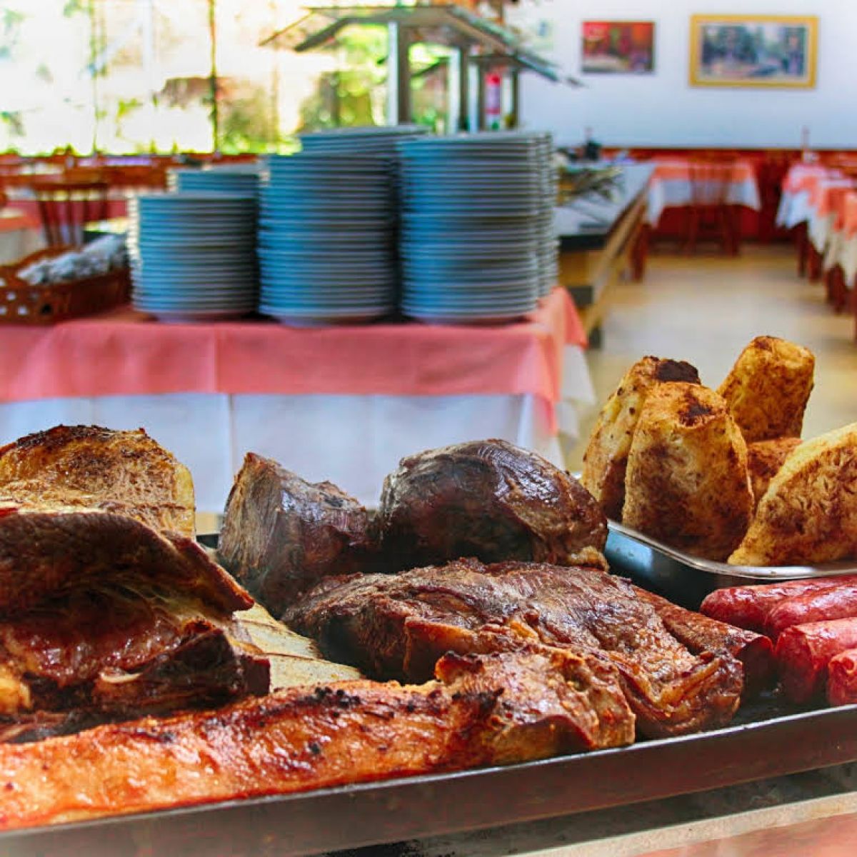 Banner Churrascaria Boi e Brasa