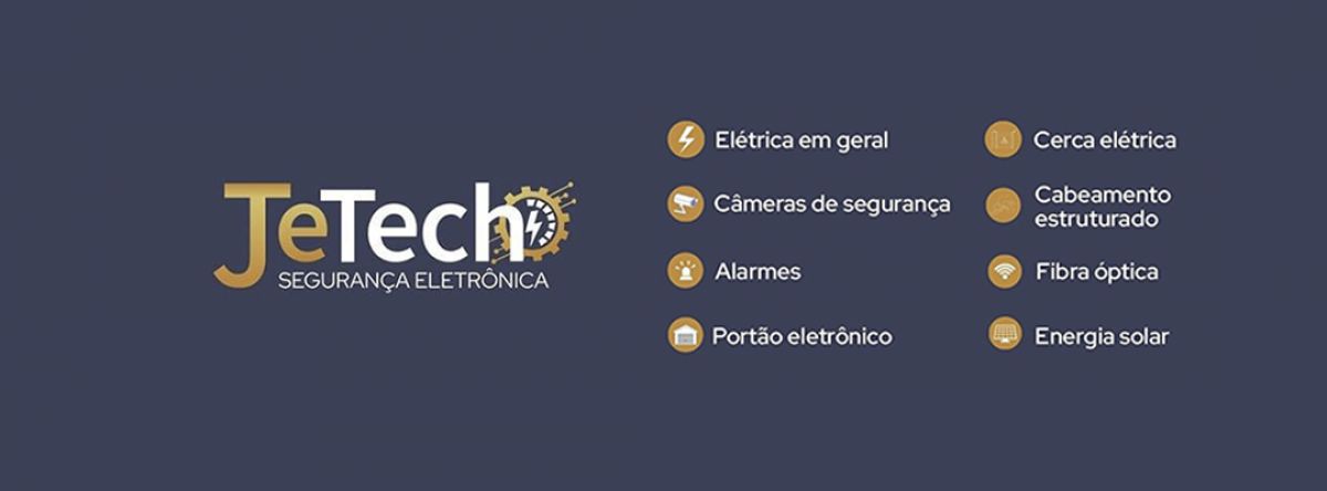 Banner Jetech Segurança Eletrônica