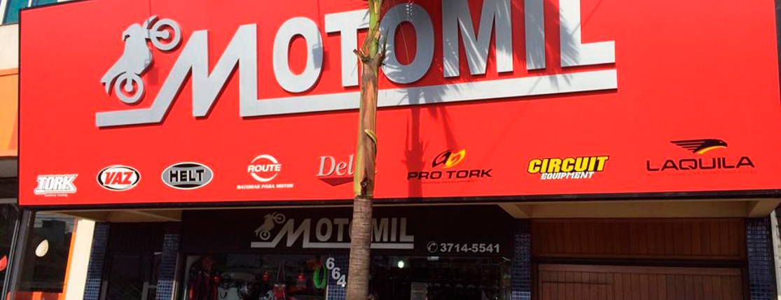 Banner Motomil – Comércio de Motos e Peças