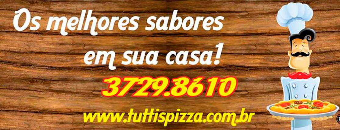 Banner Tutti’s Pizza Delivery – Pizzaria